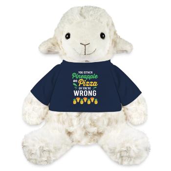 Pizza Hawaï Pizza Ananas - Mouton en peluche Annika MiniFeet® - bleu marine - Devant