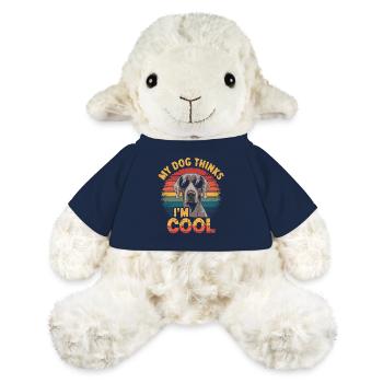 Weimaraner Mein Hund Denkt Das Ich Cool Bin - MiniFeet® Schaf Annika - French Navy - Vorne