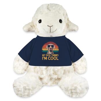 Weimaraner Mein Hund Denkt Das Ich Cool Bin - MiniFeet® Schaf Annika - French Navy - Vorne
