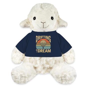 Hot Air Balloon Inspiration Quote - Drifting On A - MiniFeet® Sheep Annika - french navy - Front