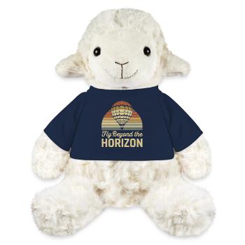 Fliege Jenseits des Horizonts Heißluftballon - MiniFeet® Schaf Annika - French Navy - Vorne