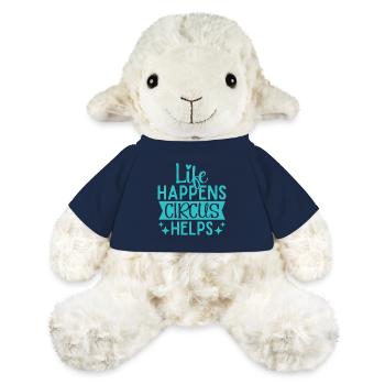 Life Happens Circus Helps Circus Performer Gift - MiniFeet® Sheep Annika - french navy - Front