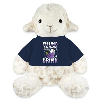 Feeling grape-ful for this drink für einen - MiniFeet® Schaf Annika - French Navy - Vorne