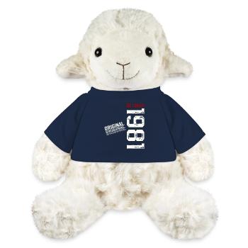 44e anniversaire Original octobre 1981 Volume 81 - Mouton en peluche Annika MiniFeet® - bleu marine - Devant