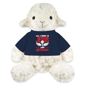 All I need is Jesus and karaoke - MiniFeet® Sheep Annika - french navy - Front