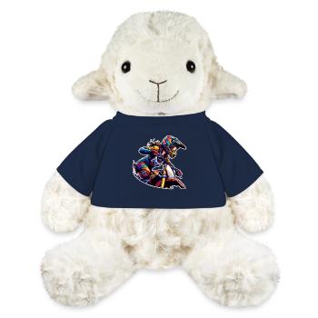 Motocross Femmes Filles Fille - Mouton en peluche Annika MiniFeet® - bleu marine - Devant