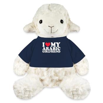 Petite amie Petite amie Relation Couple Amour - Mouton en peluche Annika MiniFeet® - bleu marine - Devant