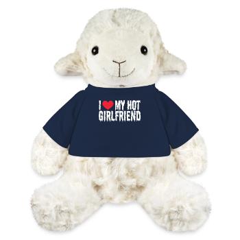 Petite amie Petite amie Relation Couple Amour Couple - Mouton en peluche Annika MiniFeet® - bleu marine - Devant