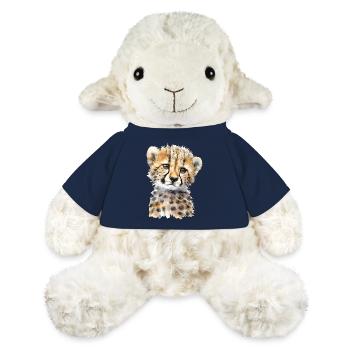 Guépard - Mouton en peluche Annika MiniFeet® - bleu marine - Devant
