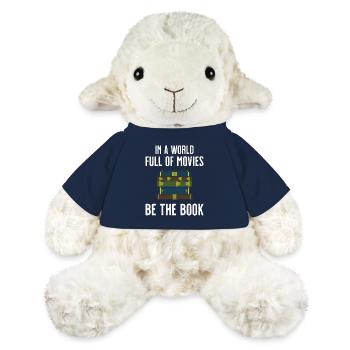 Livre Livres Bibliothèque Lecture Littérature Lire Livres - Mouton en peluche Annika MiniFeet® - bleu marine - Devant