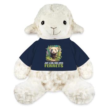 Ferret Frettchen - MiniFeet® Schaf Annika - French Navy - Vorne