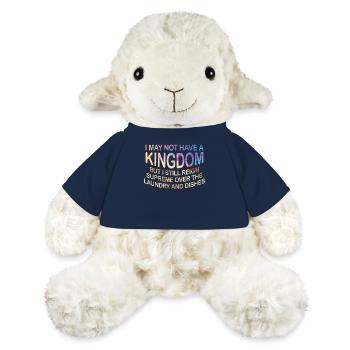 Herrschaft über Wäsche und Geschirr Hausfrau - MiniFeet® Schaf Annika - French Navy - Vorne