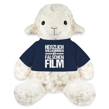 Bienvenue dans le mauvais film - Mouton en peluche Annika MiniFeet® - bleu marine - Devant