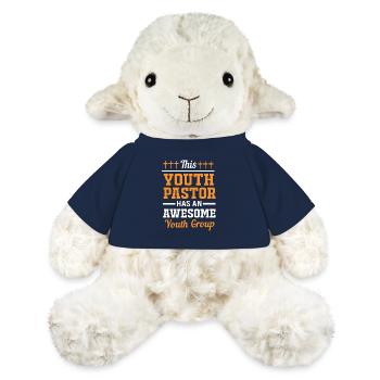Pasteur des jeunes - Mouton en peluche Annika MiniFeet® - bleu marine - Devant