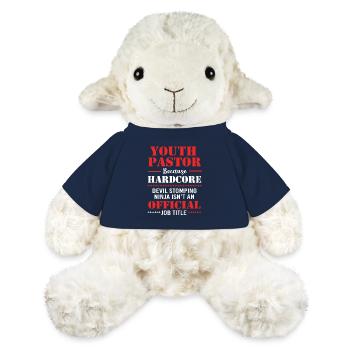 Pasteur des jeunes - Mouton en peluche Annika MiniFeet® - bleu marine - Devant