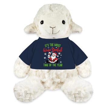 It's The Most Wine-derful Time Of The Year Christm - MiniFeet® Schaf Annika - French Navy - Vorne