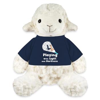 Schattenpuppentheater Show Kunst - MiniFeet® Schaf Annika - French Navy - Vorne