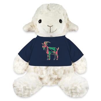 geomGeometric Farm Animal Graphic Goat Colorful - MiniFeet® Sheep Annika - french navy - Front