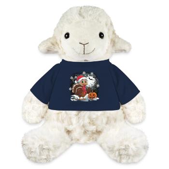 Thanksgiving Truthahn Weihnachten - MiniFeet® Schaf Annika - French Navy - Vorne