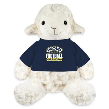 Sports Papy Football Papi - Mouton en peluche Annika MiniFeet® - bleu marine - Devant