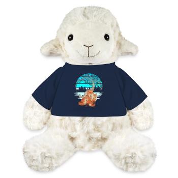 Fuchs Füchse Natur Naturliebhaber Kinder Kind - MiniFeet® Schaf Annika - French Navy - Vorne
