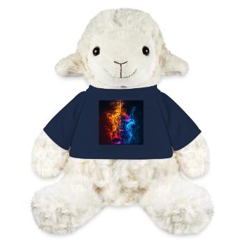 Violon - Mouton en peluche Annika MiniFeet® - bleu marine - Devant