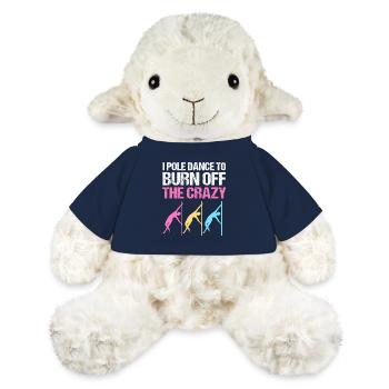 Pole Dance - Mouton en peluche Annika MiniFeet® - bleu marine - Devant