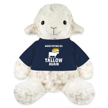 Make Frying Oil Tallow Again Retro Cow Silhouette - MiniFeet® Sheep Annika - french navy - Front