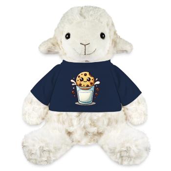 Merry Cookies And Milk Christmas Fun - MiniFeet® Sheep Annika - french navy - Front