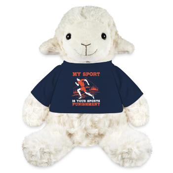 Trail running - Mouton en peluche Annika MiniFeet® - bleu marine - Devant