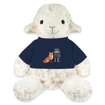 Fuchs Füchse Wolf Wölfe Wildtiere - MiniFeet® Schaf Annika - French Navy - Vorne