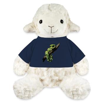 Green Tree Python Snakes Lover Terrarium - MiniFeet® Sheep Annika - french navy - Front