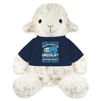 Lazy Late Riser Motivation Sloth - MiniFeet® Sheep Annika - french navy - Front