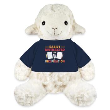 Poésie Slam Encre Stimulation Slam Poésie - Mouton en peluche Annika MiniFeet® - bleu marine - Devant