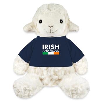 Irish And Proud Irland Irische Flagge Stolzer Ire - MiniFeet® Schaf Annika - French Navy - Vorne