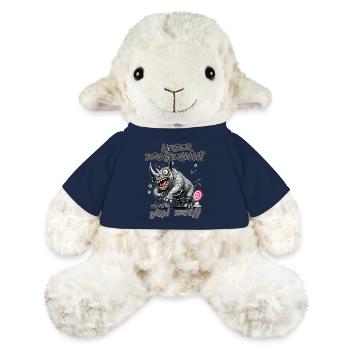 Nashorn Lieber durchgeknallt als einer von euch - MiniFeet® Schaf Annika - French Navy - Vorne