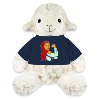 Woman with headscarf - MiniFeet® Sheep Annika - french navy - Front