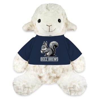 Deez Braut Lustiges Eichhörnchen Kaffee Liebhaber Wortspiel - MiniFeet® Schaf Annika - French Navy - Vorne