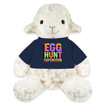 Superviseur de la chasse aux œufs - Mouton en peluche Annika MiniFeet® - bleu marine - Devant