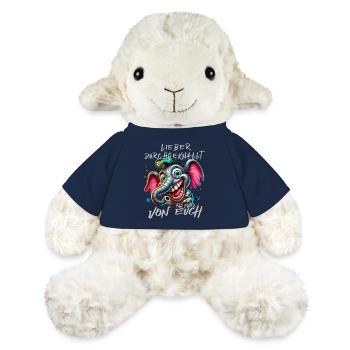 Lieber durchgeknallt als einer von euch – Elefant - MiniFeet® Schaf Annika - French Navy - Vorne
