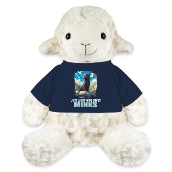 Vison Vison - Mouton en peluche Annika MiniFeet® - bleu marine - Devant