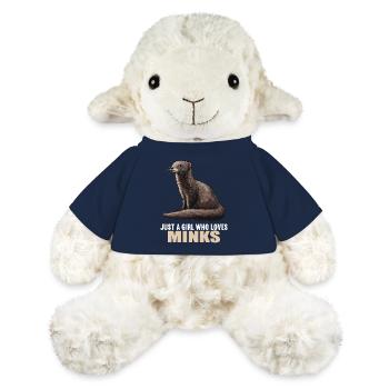 Vison Vison - Mouton en peluche Annika MiniFeet® - bleu marine - Devant