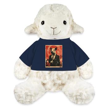 Business Schwein – Stilvoll und Erfolgreich - MiniFeet® Schaf Annika - French Navy - Vorne