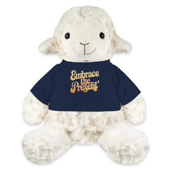 Embrasser le présent Spiritualité inspirante - Mouton en peluche Annika MiniFeet® - bleu marine - Devant