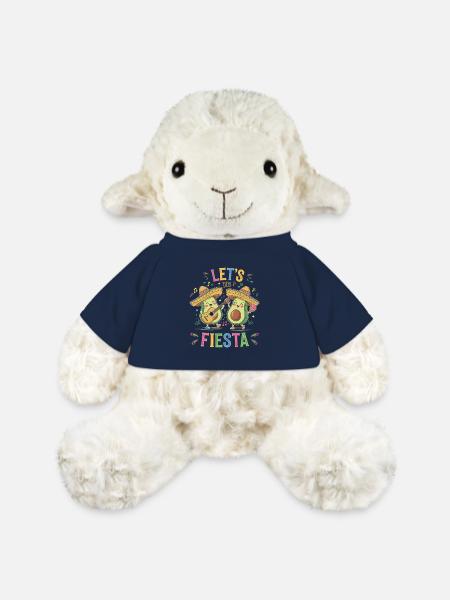 Faisons la fête - Mouton en peluche Annika MiniFeet® - bleu marine