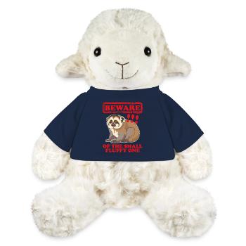 Plumploris süße Slow Lorises Geschenk - MiniFeet® Schaf Annika - French Navy - Vorne