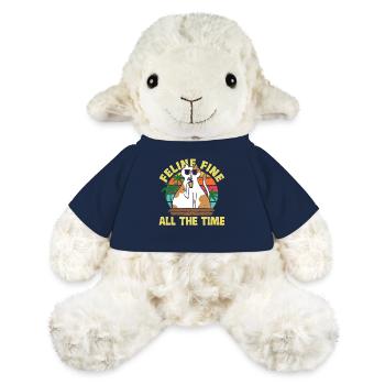 Entspannter Katzenurlaub am Strand Feline Fine - MiniFeet® Schaf Annika - French Navy - Vorne
