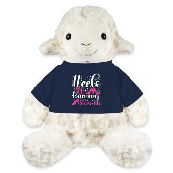 Talons de course des chaussures de course sur un marathonien - Mouton en peluche Annika MiniFeet® - bleu marine - Devant