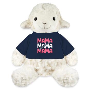 Flötist Mama Mutter Querflöte - MiniFeet® Schaf Annika - French Navy - Vorne