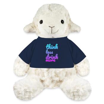 Boire Éteindre en disant - Mouton en peluche Annika MiniFeet® - bleu marine - Devant